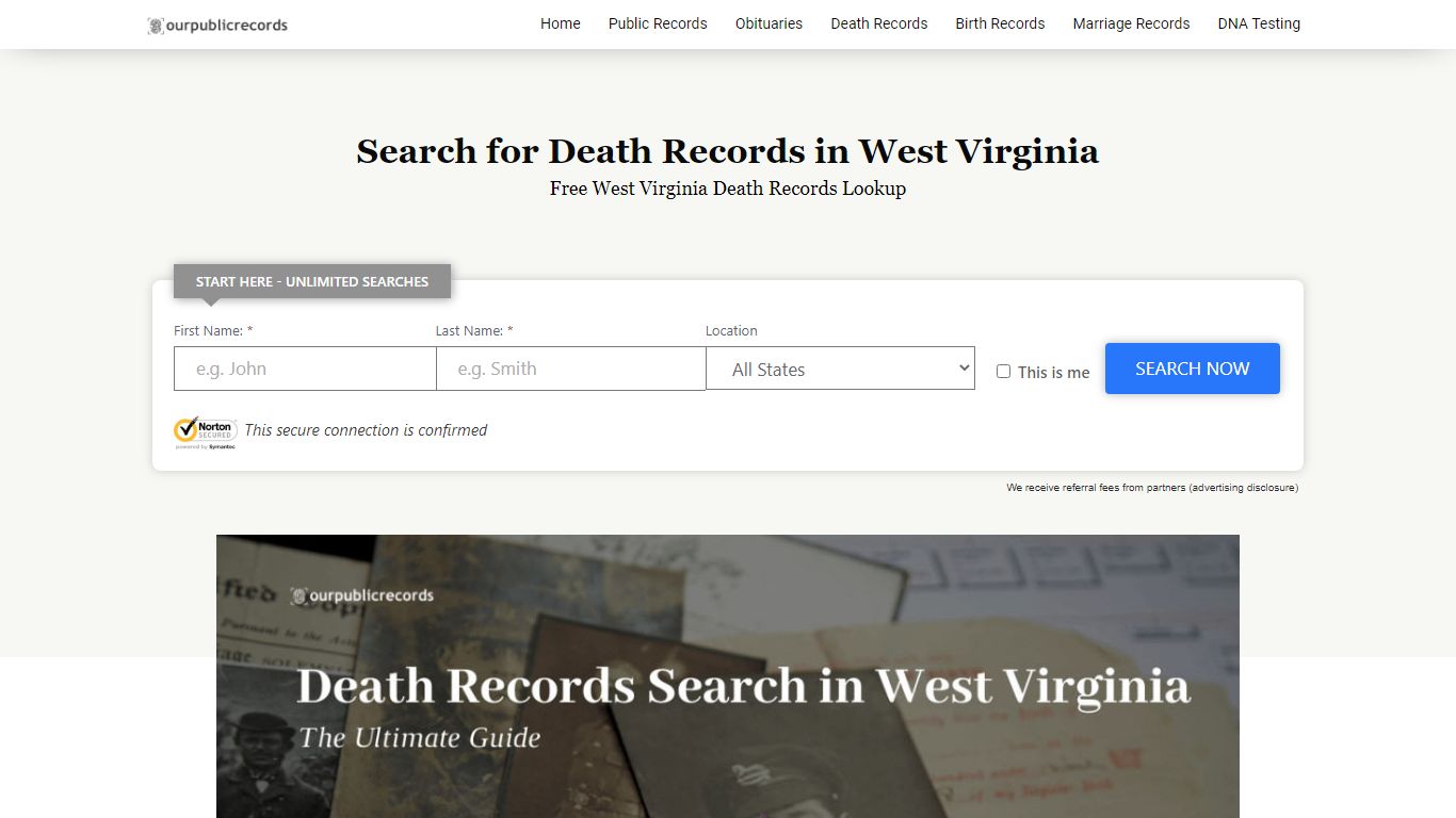 West Virginia Death Records Search – The Ultimate Guide ...